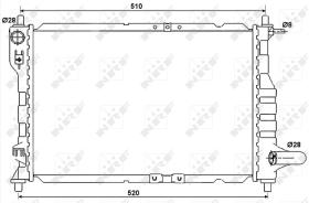 Nrf 53068 - RADIADOR ALU BRAZED CHEVROLET (GM)