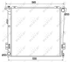  53109 - RADIADOR ALU BRAZED HYUNDAI ELANTRA