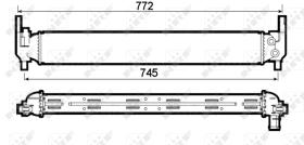 Nrf 53126 - RADIADOR ALU BRAZED AUDI A1 10-