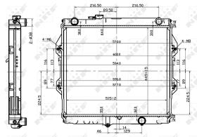 Nrf 53151 - RADIADOR ALU BRAZED TOYOTA HILUX 01
