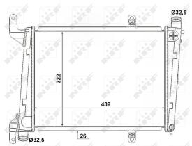  53193 - RADIADOR ALU BRAZED VOLVO S40 96-