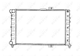 Nrf 53241 - RADIADOR CU ALFA ROMEO 166 98-