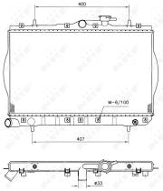 Nrf 53260 - RADIADOR ALU BRAZED HYUNDAI ACCENT