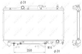 Nrf 53264 - RADIADOR ALU BRAZED TOYOTA AVENSIS