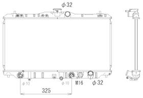Nrf 53268 - RADIADOR HONDA PRELUDE 87-