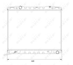 Nrf 53365 - RADIADOR ALU BRAZED KIA SORENTO 02-