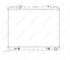 Nrf 53366 - RADIADOR ALU BRAZED KIA SORENTO 02-