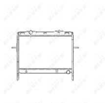 Nrf 53370 - RADIADOR ALU BRAZED KIA SORENTO 02-