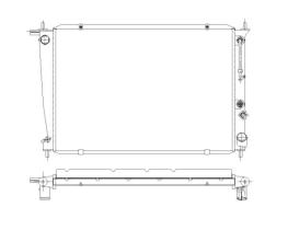 Nrf 53372 - RADIADOR ALU BRAZED HYUNDAI H1 97-