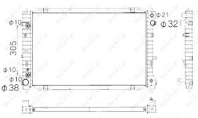 Nrf 53377 - RADIADOR ALU BRAZED FORD MAVERICK 0