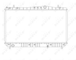  53384 - RADIADOR ALU BRAZED CHEVROLET (GM)