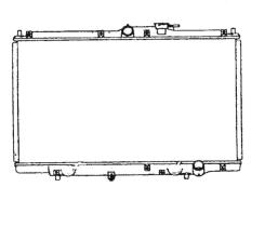 Nrf 53514 - RADIADOR HONDA SHUTTLE 2,2