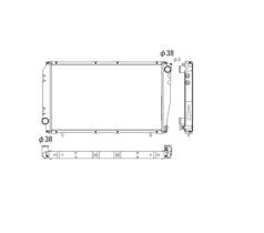 Nrf 53528 - RADIADOR ALU BRAZED SUBARU IMPREZA