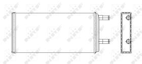 Nrf 53547 - CALENTADOR VOLVO TRUCK F 10 77-