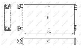 Nrf 53549 - CALENTADOR DAF CF/XF / MAN TGA 00-