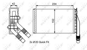  53554 - CALENTADOR NISSAN KUBISTAR 03-