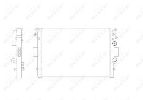  53613 - RADIADOR ALU BRAZED IVECO DAILY II