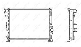 Nrf 53615 - RADIADOR ALU BRAZED FIAT IDEA 03-