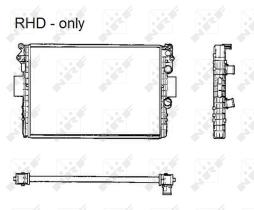  53623 - RADIADOR ALU BRAZED IVECO DAILY II