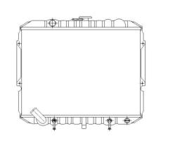 Nrf 53644 - RADIADOR HYUNDAI GALLOPER 91-