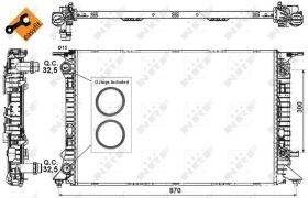 Nrf 53718 - RADIADOR ALU BRAZED AUDI A4 A6 4 CY