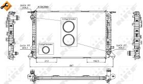 Nrf 53719 - RADIADOR ALU BRAZED AUDI A4 A6 6 CY