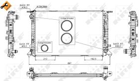  53719 - RADIADOR ALU BRAZED AUDI A4 A6 6 CY