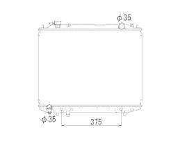 Nrf 53793 - RADIADOR MAZDA B2500 96-