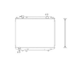Nrf 53794 - RADIADOR MAZDA B2600 91-