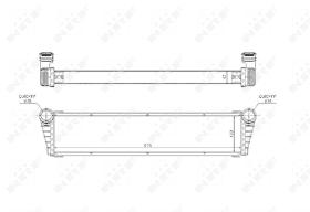 Nrf 53799 - RADIADOR ALU BRAZED PORSCHE 911 04-