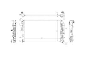 Nrf 53806 - RADIADOR VOLKSWAGEN CRAFTER 2,5 TDI