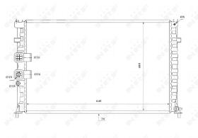  53842 - RADIADOR ALU BRAZED PEUGEOT 406 COU