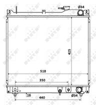  53914 - RADIADOR ALU BRAZED SUZUKI GRAND VI