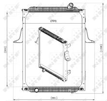  539700 - RADIADOR ALU BRAZED RENAULT TRUCKS