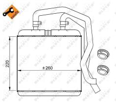 Nrf 54217 - CALENTADOR IVECO DAILY 99-