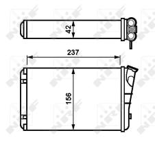  54238 - CALENTADOR OPEL VAUXHALL OMEGA 94-