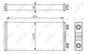 Nrf 54257 - CALENTADOR MERCEDES TRUCK ACTROS II