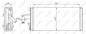Nrf 54259 - CALENTADOR IVECO DAILY 90-