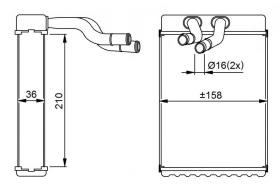 Nrf 54289 - CALENTADOR HYUNDAI H1 97-07
