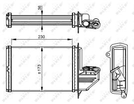  54294 - CALENTADOR BMW 3-SERIES E36 90-01