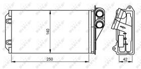 Nrf 54305 - CALENTADOR CITROEN C2 03-