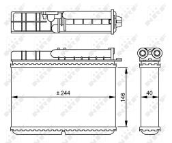  54307 - CALENTADOR BMW 5-SERIES E34 87-