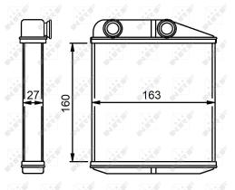 Nrf 54310 - CALENTADOR FIAT DUCATO 06-