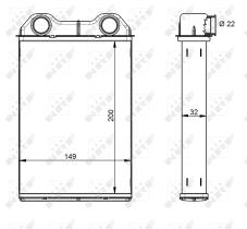 Nrf 54341 - CALENTADOR MINI COOPER 200104-20081