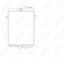 Nrf 54674 - RADIADOR AUDI 80 72-
