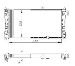 Nrf 54704 - RADIADORES TURISMOS OPEL VAUXHALL A