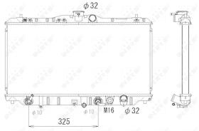 Nrf 556708 - RADIADOR ALU BRAZED HONDA PRELUDE 8