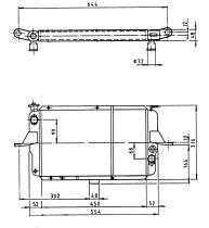 Nrf 57306 - RADIADOR RENAULT R 16 1.6 L/TL/TS/T