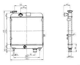 Nrf 57914 - RADIADOR FIAT - SEAT PANDA 34/45/45