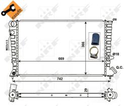  58101 - RADIADOR ALU BRAZED CITROEN BERLING